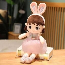 عروسک دختر تل خرگوشی  اورجینال نانو  40سانت
