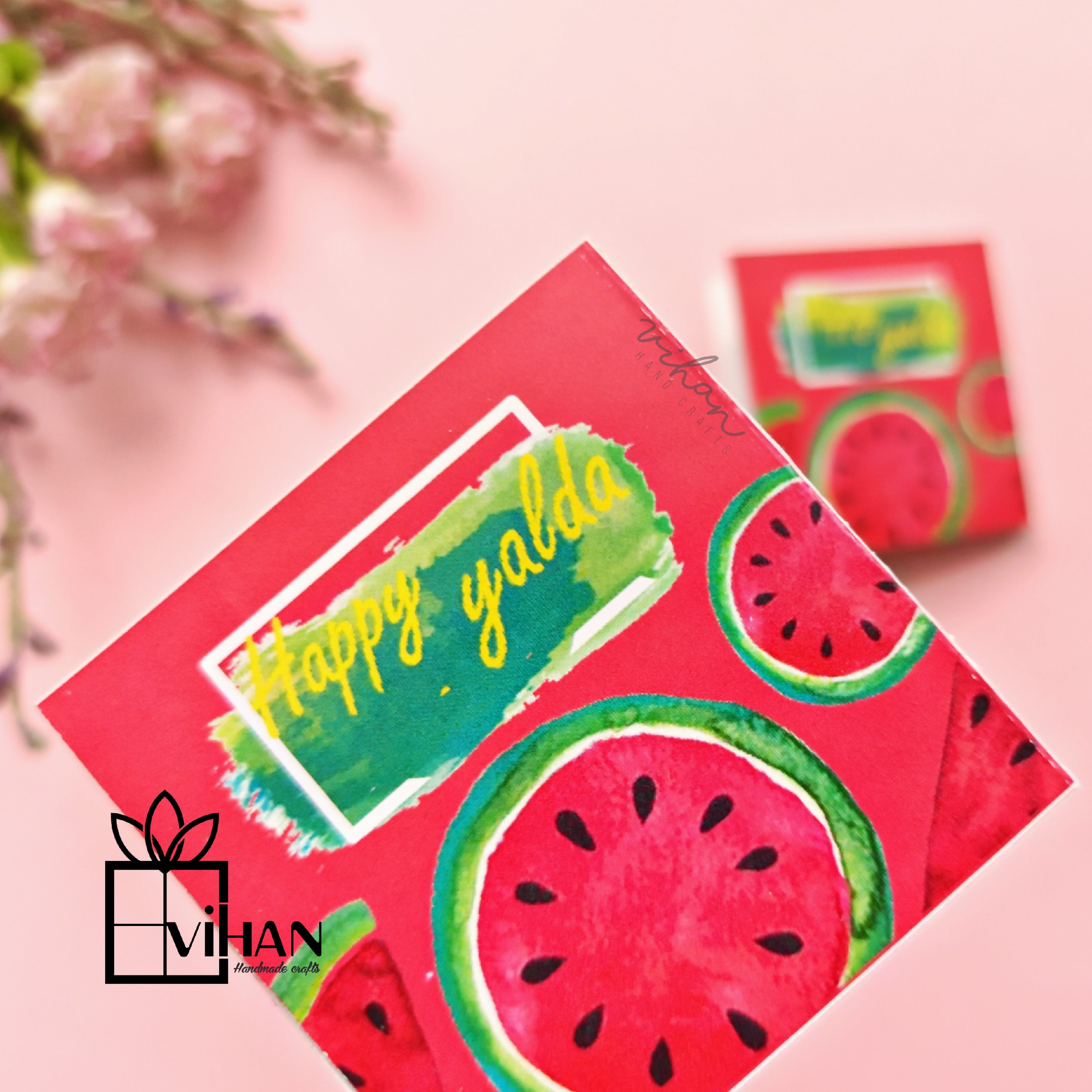 گیفت شکلات تکی با کاور کتابی طرح یلدا 8