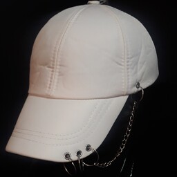 کلاه نقابدار پیرسینگ کد 907 سفید زنانه مردانه اسپرت ارسال رایگان