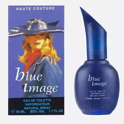 ادوتویلت بلو ایمیج blue image عطر زنانه بلوایمیج 50 میل رایحه شیرین قدیمی ادکلن Blue Image بانوان اودکلن بلوایمیج درجه 2