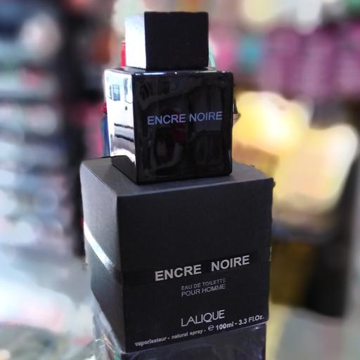 ادکلن لالیک مشکی 100 مردانه انکر نویر LALIQUE ENCRE NOIRE عطر لالیک رایحه تلخ گرم جذاب، ادوپرفیوم لالیک Lalique درجه 2