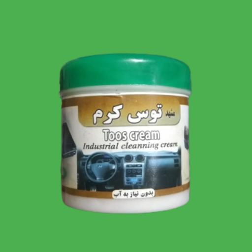 واکس کفش توس کرم وزن 100 گرم