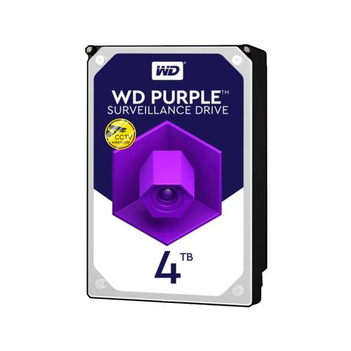هارد دیسک اینترنال وسترن دیجیتال سری بنفش مدل Purple ظرفیت 4 ترابایت