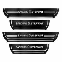 برچسب پارکابی خودرو اکسان کد SP151 مناسب برای ساندرو استپ وی مجموعه 4 عددی