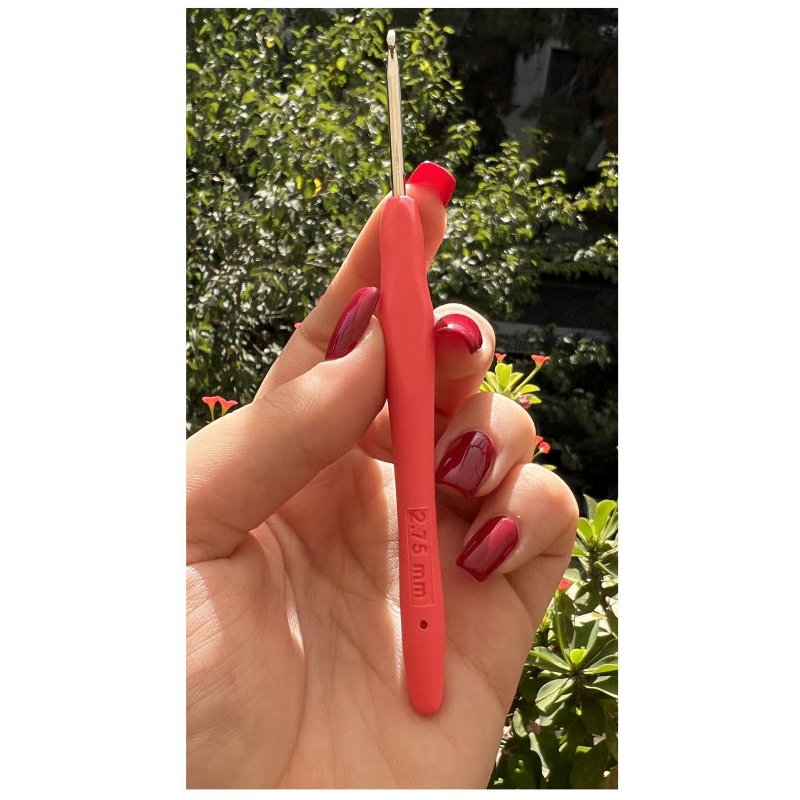 قلاب بافتنی دسته ژله ای مدل S- 2.75
