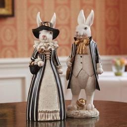 مجسمه خانم و آقا خرگوش
