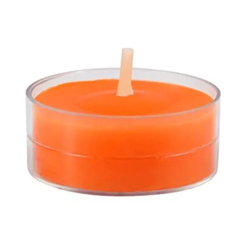 رنگ شمع مایع نارنجی با قطره چکان