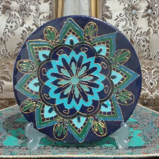 دیوار کوب سفالی