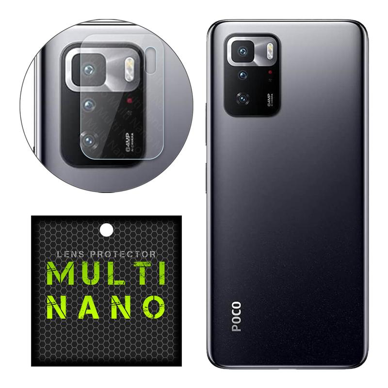 محافظ لنز دوربین MultiNano مدل X-L1N مناسب برای موبایل شیائومی Poco X3 GT