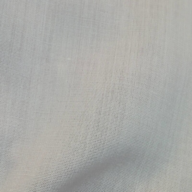 پارچه تترون بروجرد رنگ سفید نرم و لطیف عرض 90سانتیمتر 
