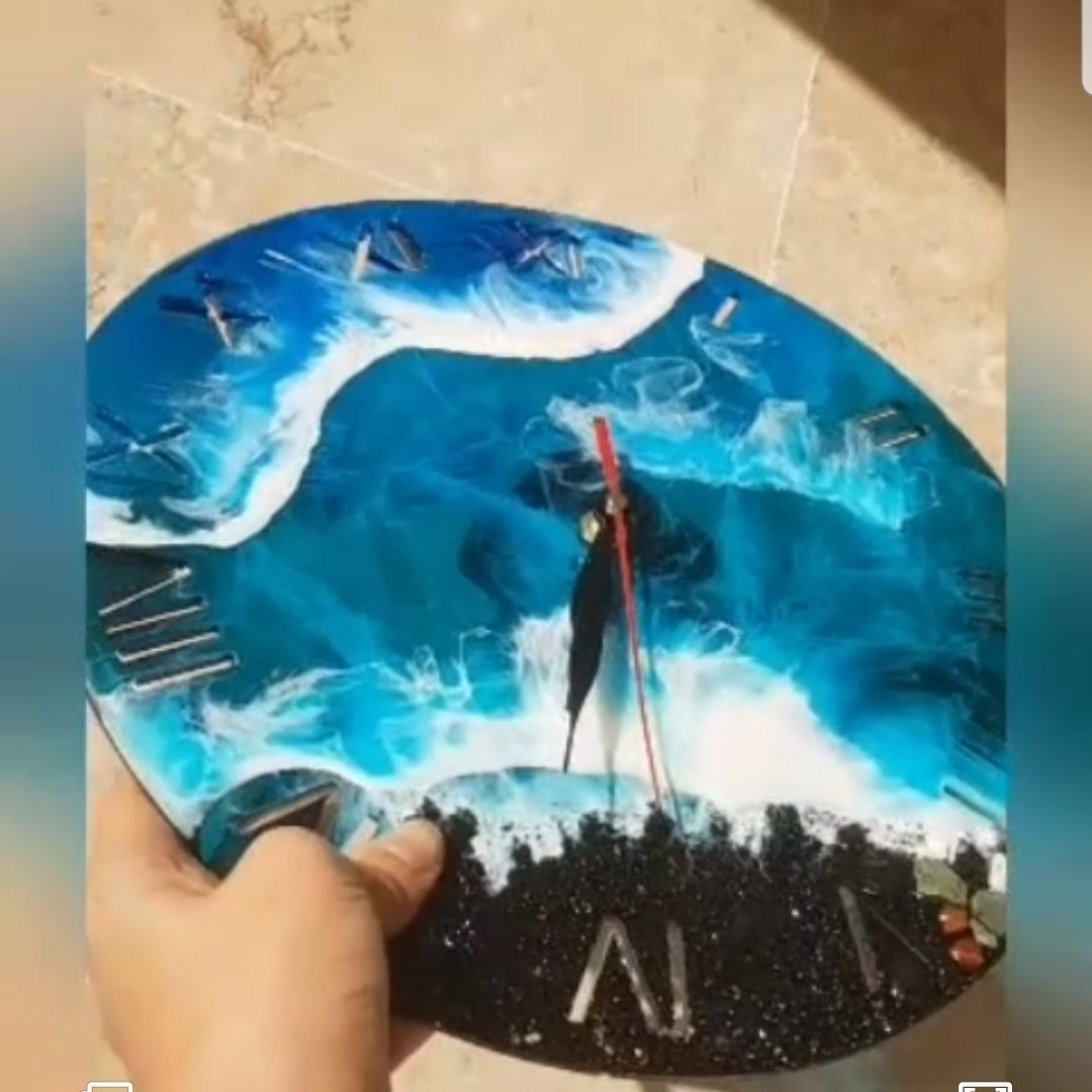 ساعت دریای سه بعدی قیمت برای قطر 30