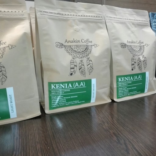 دان قهوه صد در صد عربیکا کشور کنیا