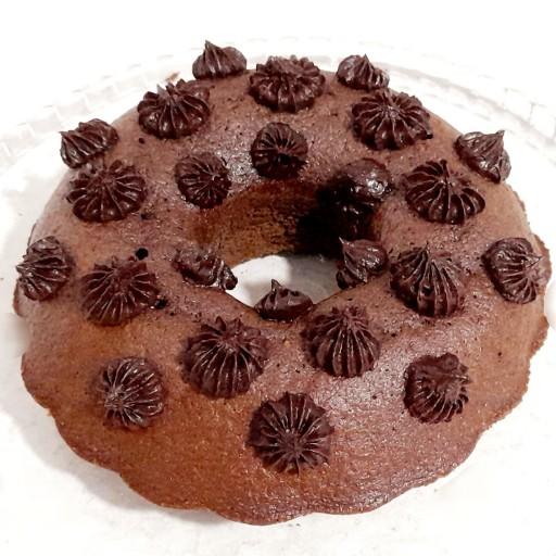 کیک شکلاتی ساده و کافی شاپی