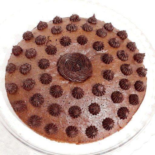 کیک شکلاتی ساده و کافی شاپی