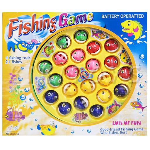 اسباب بازی ماهیگیری موزیکال با قلاب GAME FISHING 2516