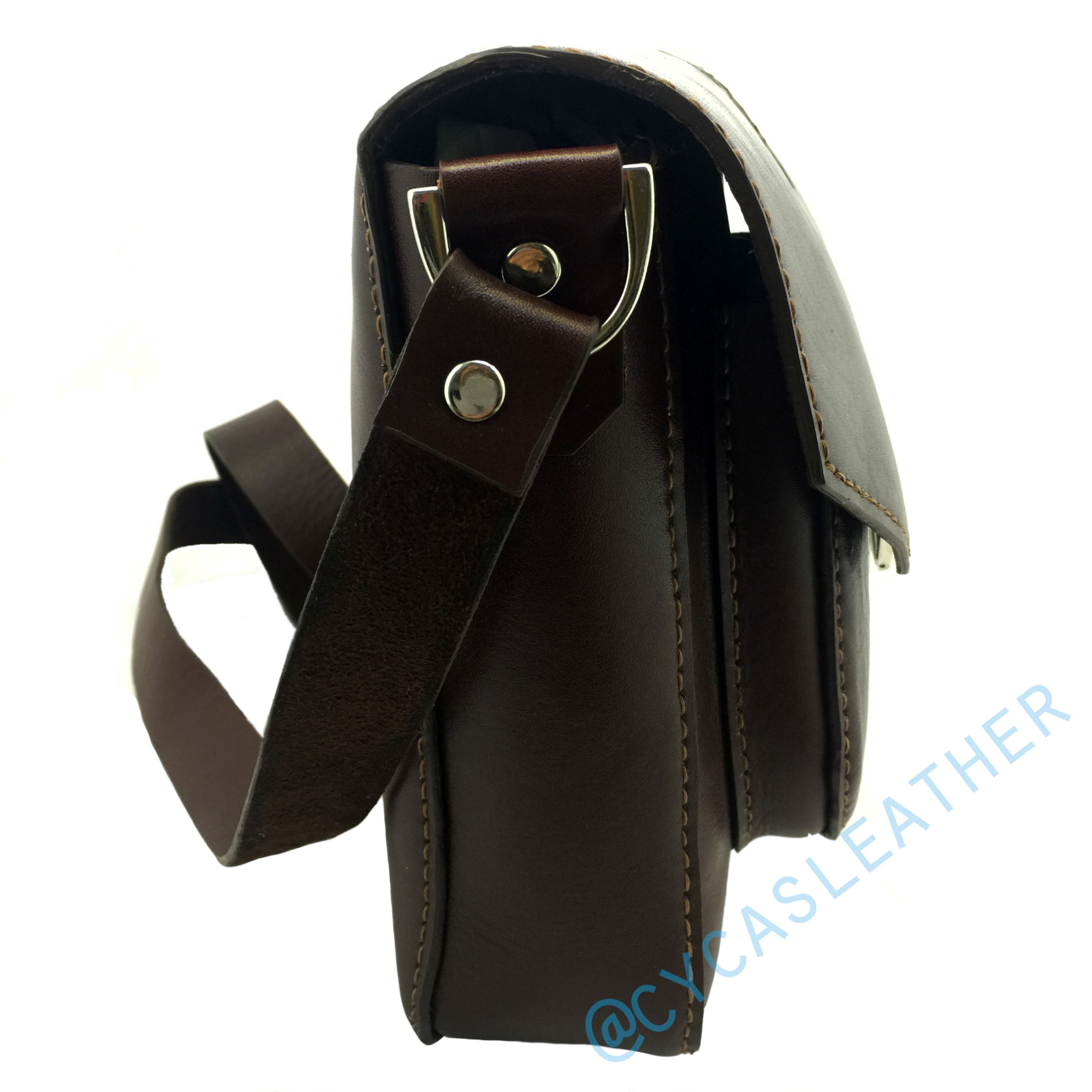 کیف رودوشی (یک طرفه) چرم طبیعی دستدوز مدل دراگون