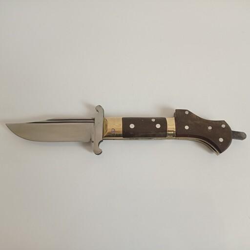 چاقو زنجان دنده ای طرح افغان سایز بزرگ با کیفیت عالی 