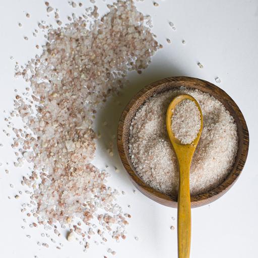 نمک صورتی معدنی هیمالیا 500 گرم با خلوص (٪99/9) (نمک ارگانیک دانه صدفی ریز مخصوص نمکدان)