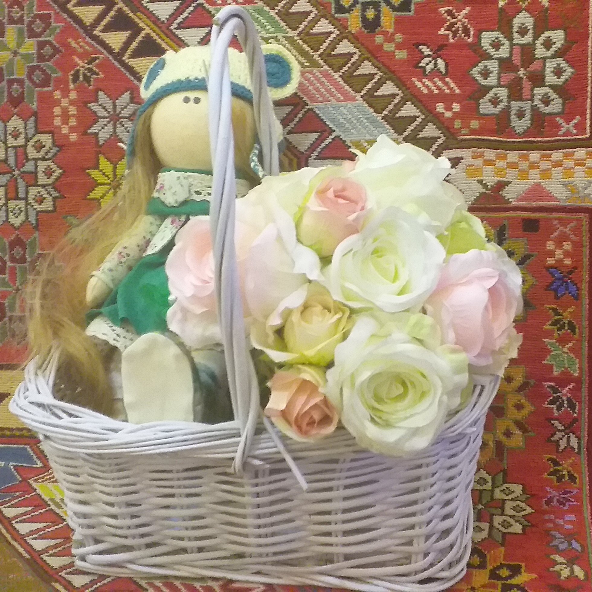 گل ارایی باکس و کریر نوزادی