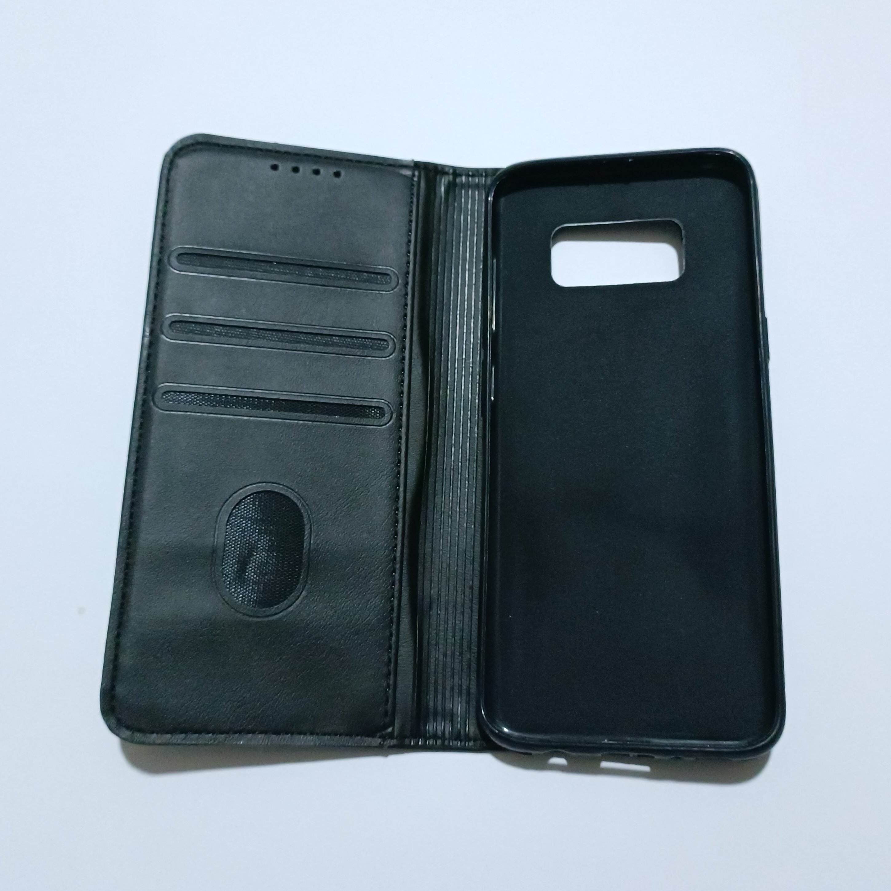 کیف کلاسوری چرمی مگنتی مناسب برای گوشی موبایل سامسونگ S8plus