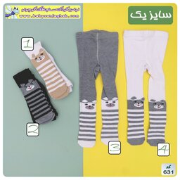 جوراب شلواری سایز 1 تا 2 سال