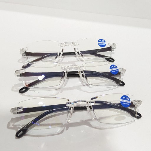 عینک مطالعه با عدسی بلوکات  نمره دار  مثبت 1.5  الی 2.5کامپیوتر و گوشی فیلتر کننده نور آبی گوشی و کامپیوتر و تبلت 