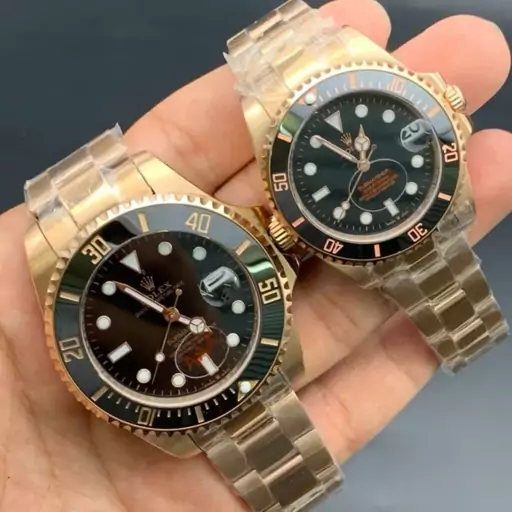 ساعت مچی ست مردانه و زنانه رولکس مدل مشهور سابمارینر Rolex