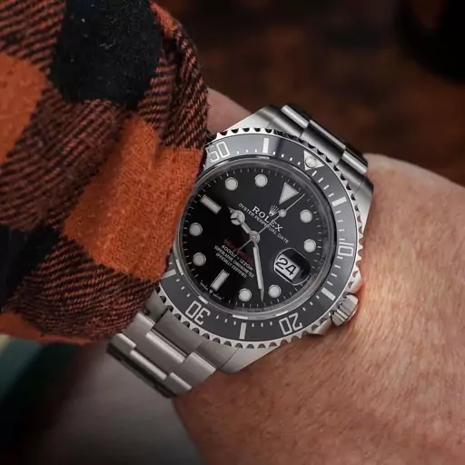 ساعت مچی مردانه رولکس مدل مشهور سابمارینر جنس بند و بدنه استیل. Rolex Submariner