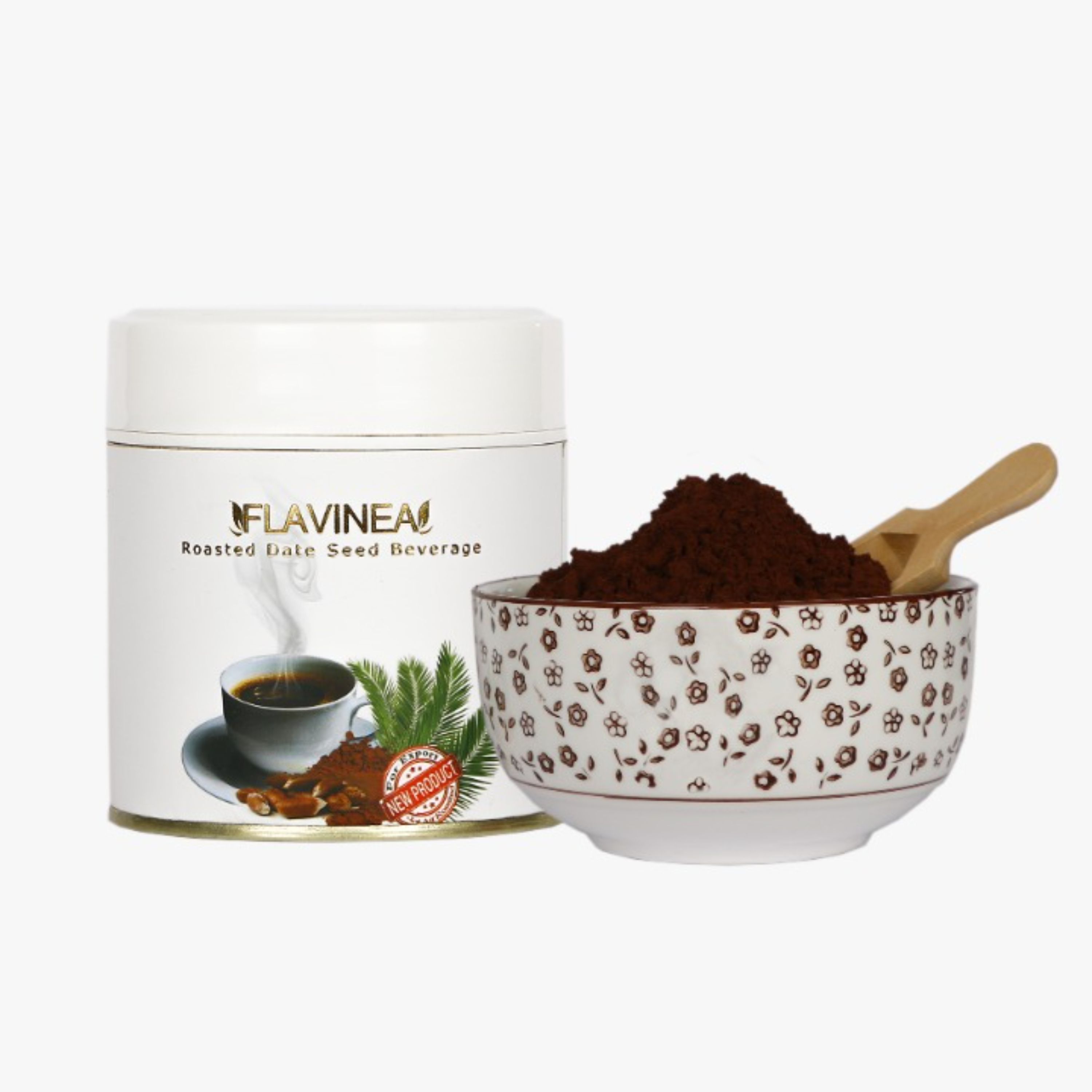 دم نوش هسته خرما فلاوینا- (قهوه خرما)- 200 گرمی