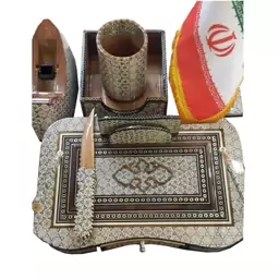 ست 9 تیکه اداری خاتم کاری شد