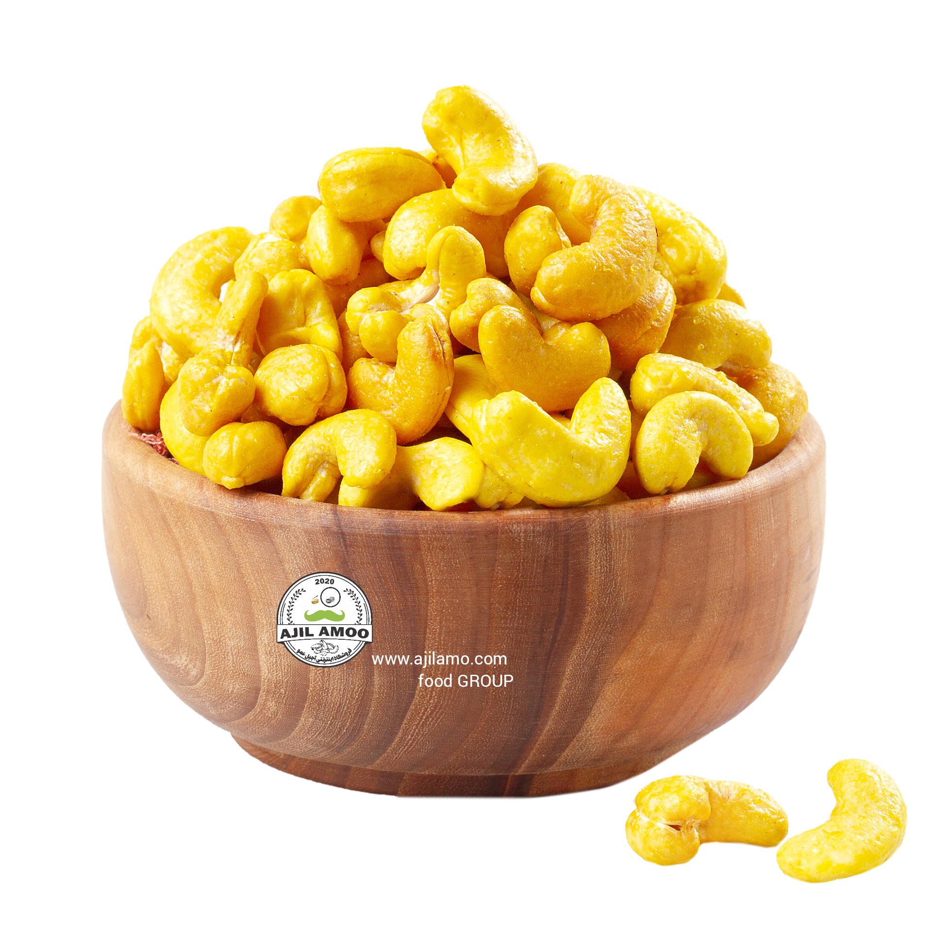 بادام هندی زعفرانی 