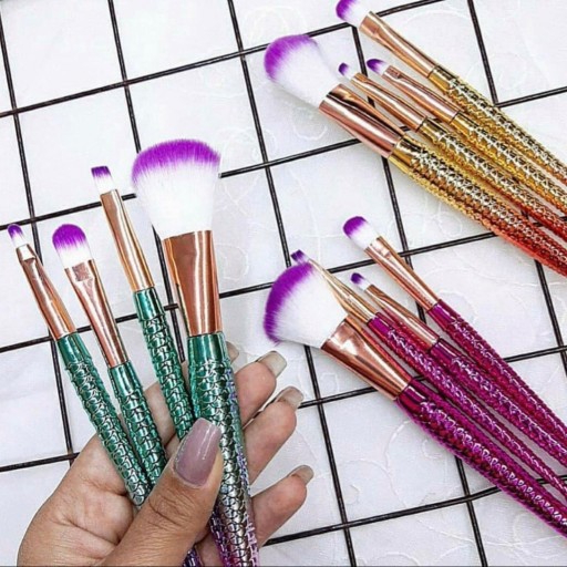 ست براش چهار تکه طرح ماهی piece brush set