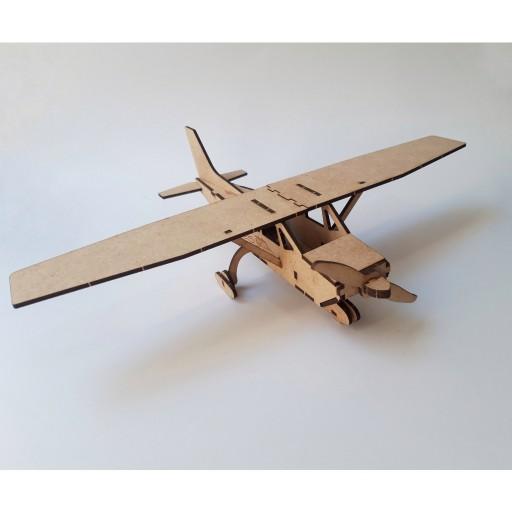 پازل چوبی هواپیما (پازل حجمی)