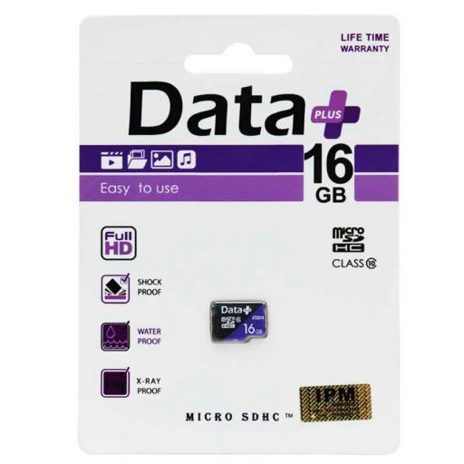 کارت حافظه MicroSD دیتا پلاس با ظرفیت 16 گیگابایت