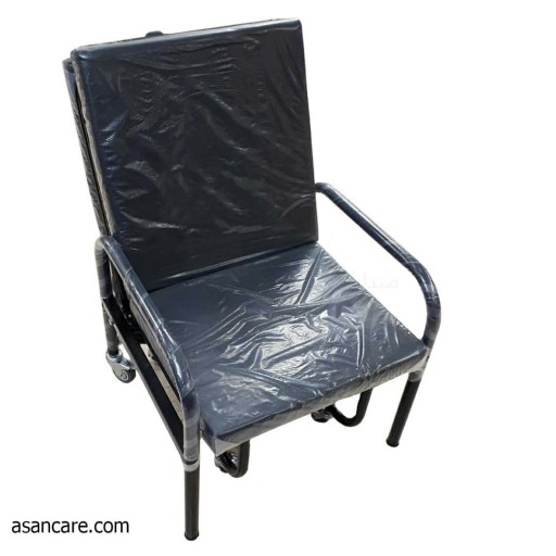 صندلی همراه بیمار تختشو بیمارستانی  صندلی تختخوابشو یا تخت شو هزینه ارسال پس کرایه و بر عهده مشتری است
