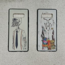 قاب طرح دار سامسونگ مدل Note 8 مخصوص محافظت از گوشی هایی که پشت قاب آنها حساس و قابل خش هستند