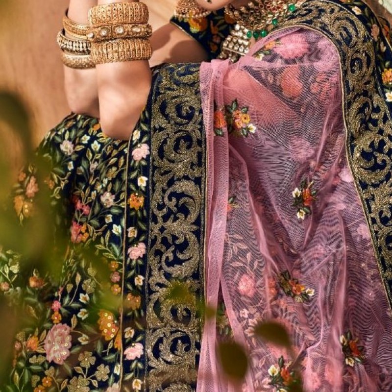 لباس لهنگا هندی برش خورده2006فقط فروش آنلاین