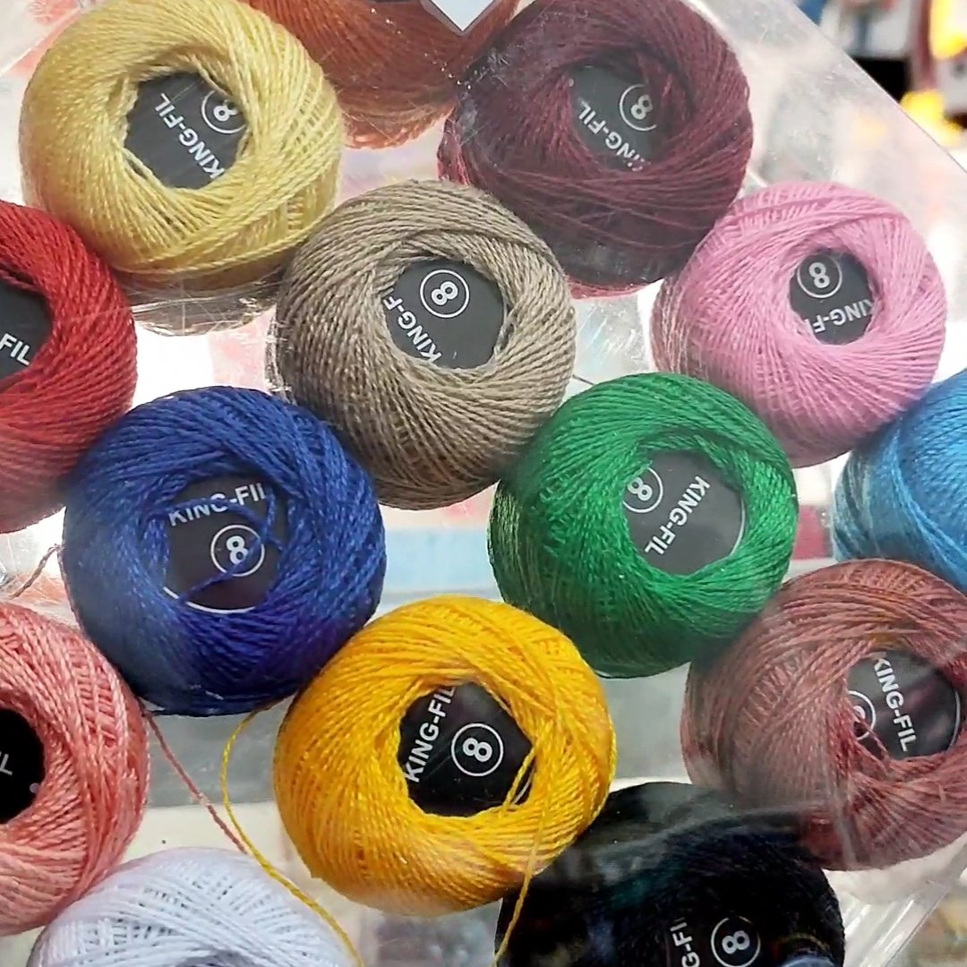 نخ عمامه16 تایی ،16 رنگ، کد 015