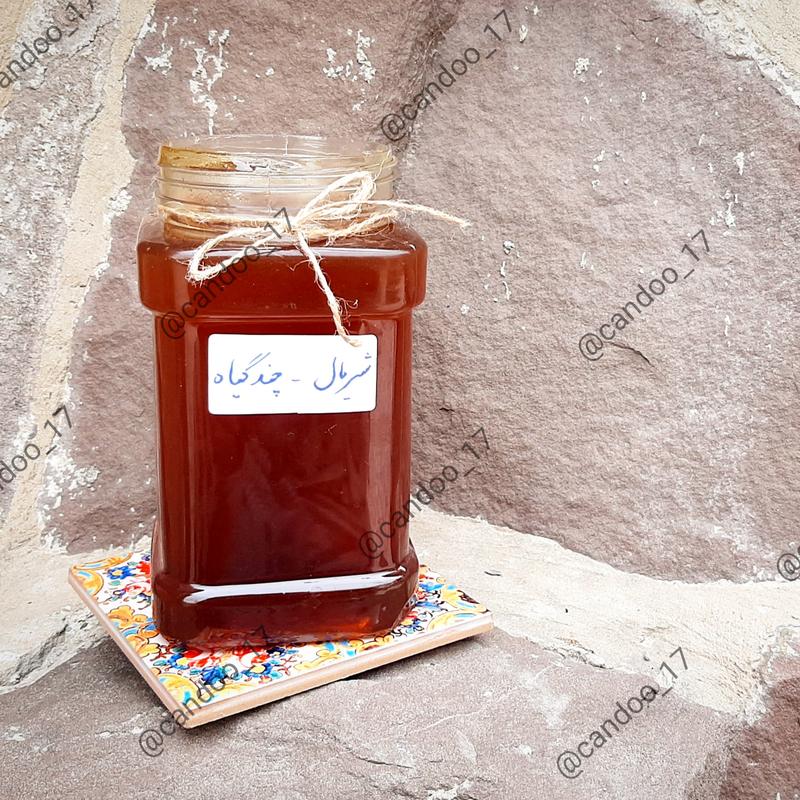 عسل طبیعی شیرمال-چندگیاه، خام دیابتی کمیاب