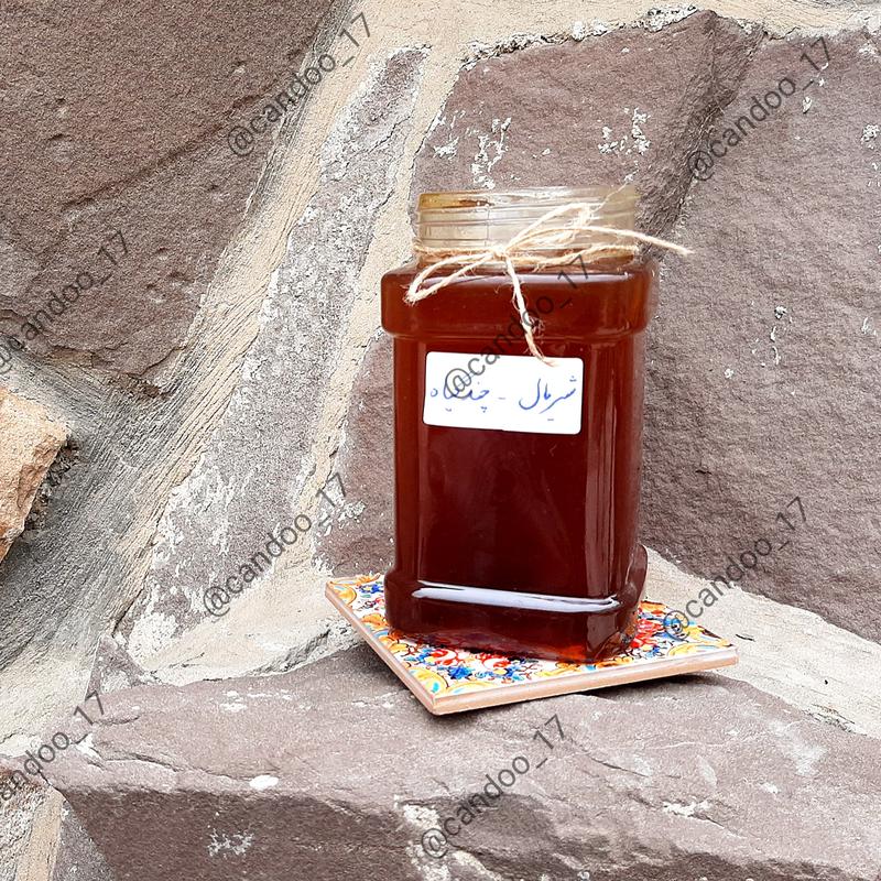 عسل طبیعی شیرمال-چندگیاه، خام دیابتی کمیاب