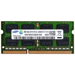رم لپ تاپ DDR3 دو کاناله 1600 مگاهرتز CL11 سامسونگ مدل PC3L ظرفیت 8 گیگابایت