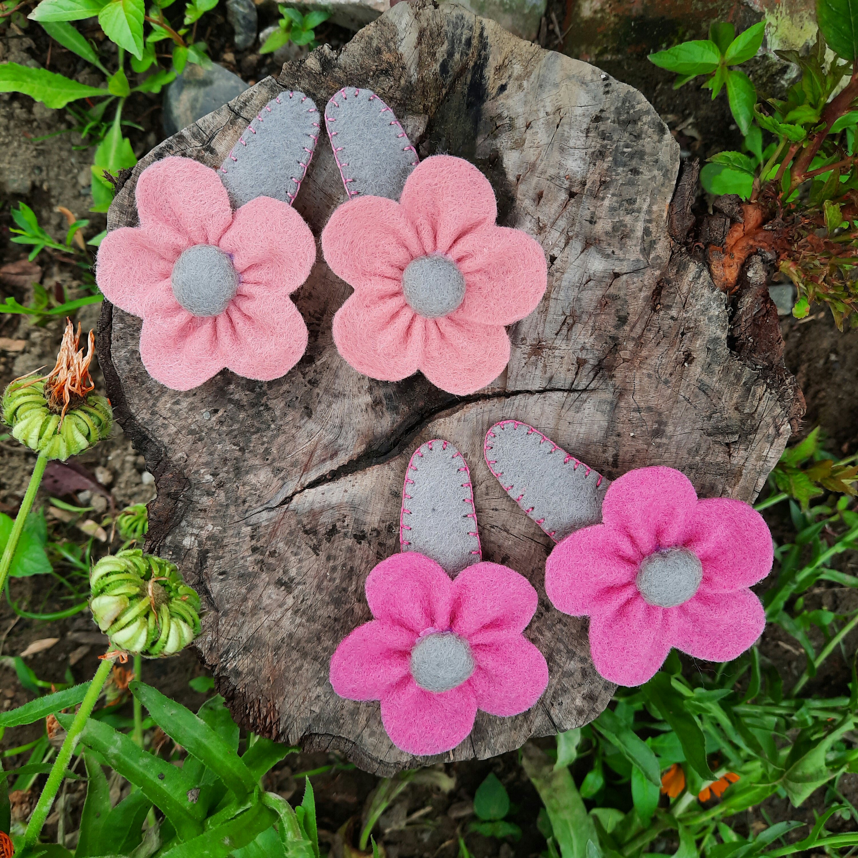 سنجاق سر طرح گل