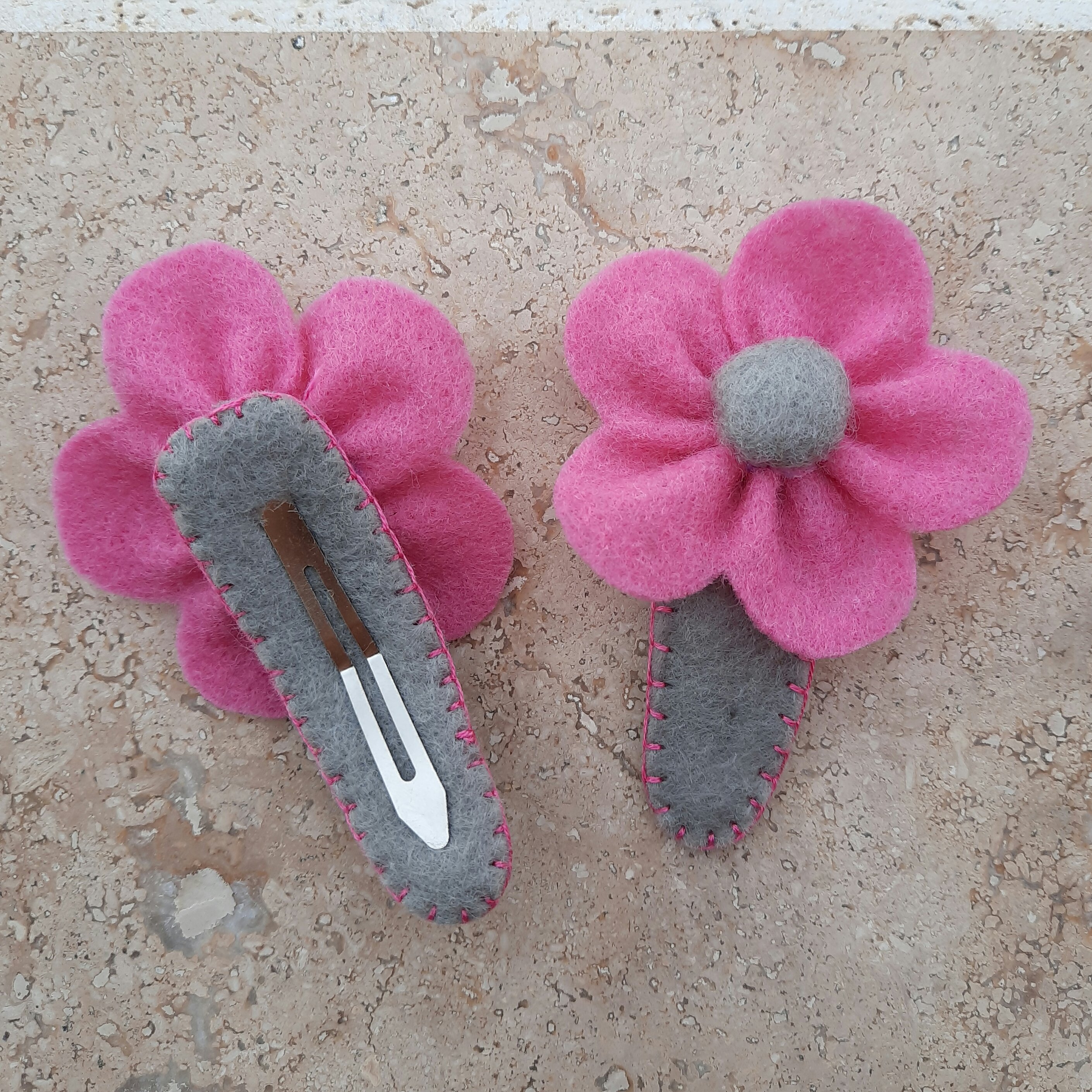 سنجاق سر طرح گل