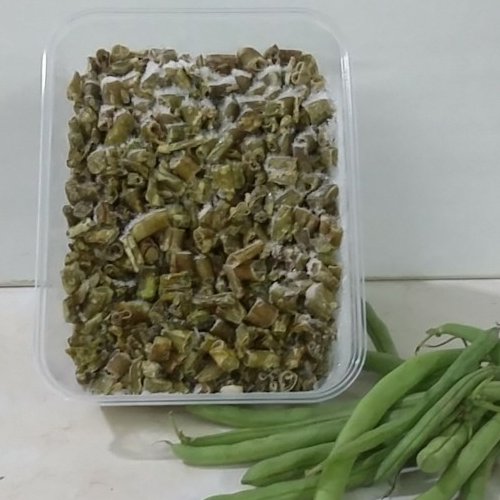 لوبیا سبز سرخ شده