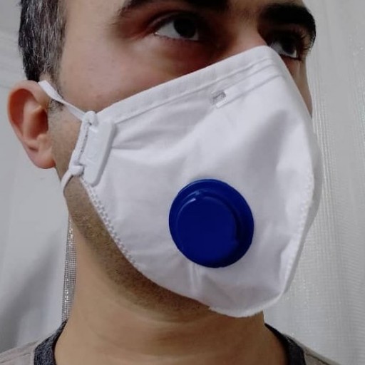 ماسک تنفسی فیلتر دار (25عددی)