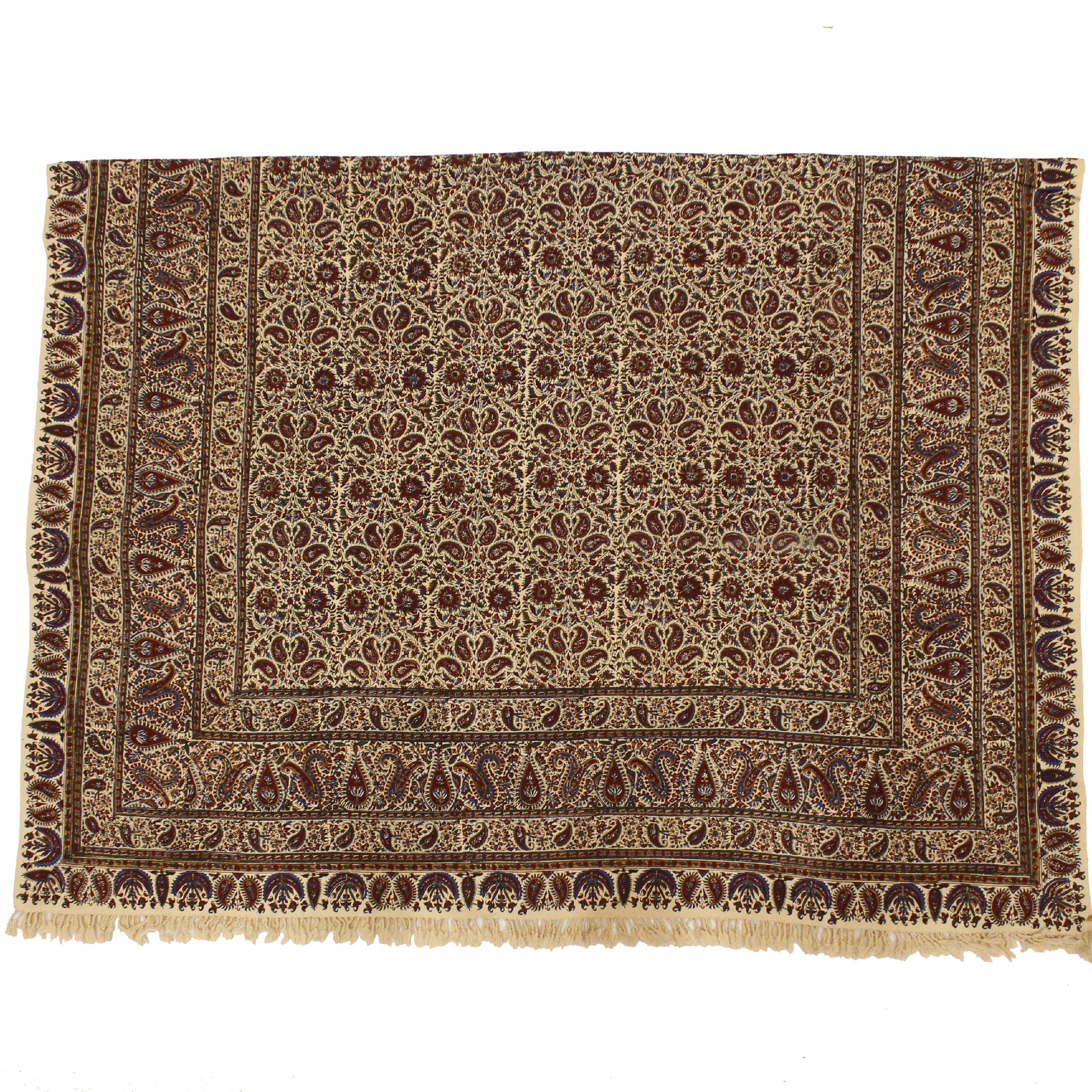 رومیزی 140در200 طرح چهار شاخه