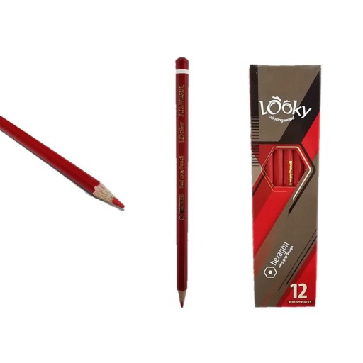 مداد قرمز لوکی ( با کیفیت  و رنگ خوب )