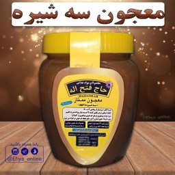 معجون سه شیره انگور توت خرما تقویتی ضد کمخونی 600گرمی