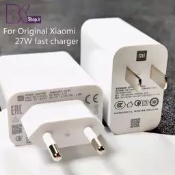 شارژر دیواری (آداپتور شارژ) شیائومی Xiaomi MDY-10-EL با قابلیت شارژ سریع 27 وات