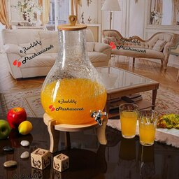 کلمن شیشه ای مدل آیکیا(هزینه ارسال به عهده مشتری میباشد)